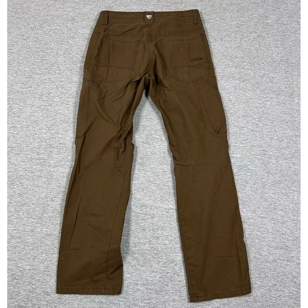 Kuhl Pants Mens 30x30 Brown Revolvr Vintage Patina Dye Outdoor Hiking Nature